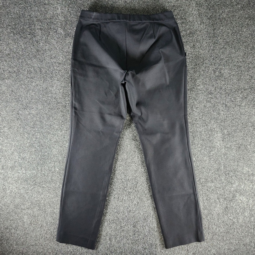 Theory Thaniel Neoteric Black Slim Fit Stretch Ankle Pants Size 4 I077201R - Picture 3 of 9